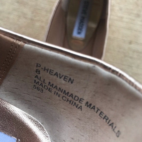 Steve Madden P-Heaven Flats in Rose Gold - Picture 7 of 8